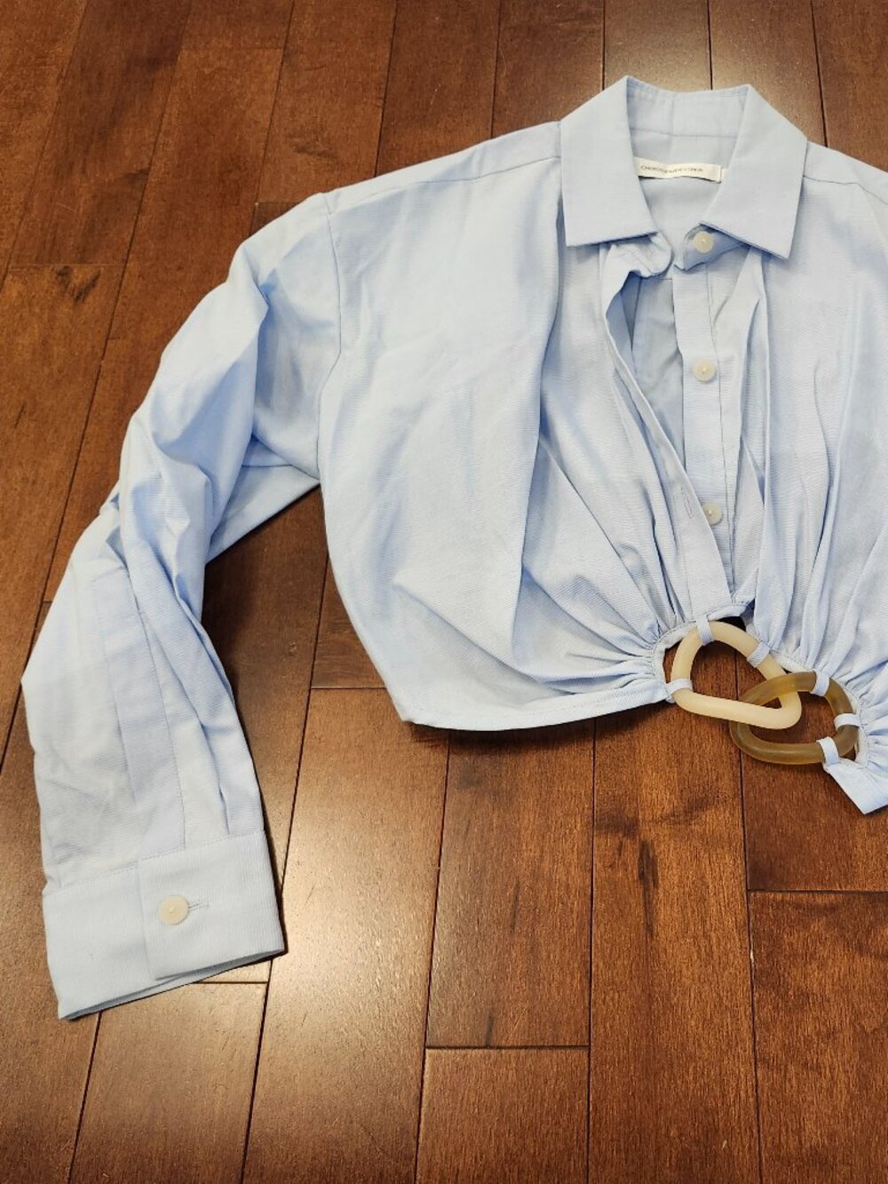 Christopher Esber women's long sleeve button up in size 8 - Picture 1 of 9